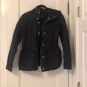 Gap Navy Raincoat